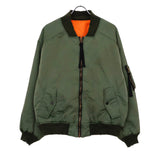 AGING BOMBER JACKET KHAKI