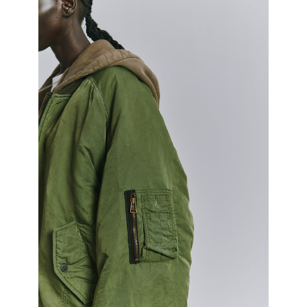AGING BOMBER JACKET