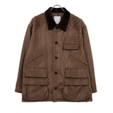 WOOL BLANKET HUNTING JACKET BEIGE