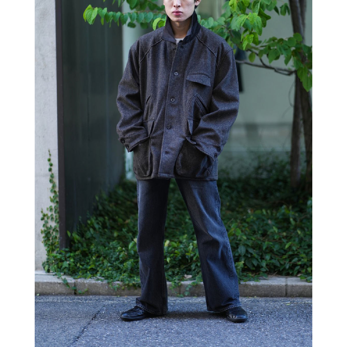 WOOL BLANKET HUNTING JACKET