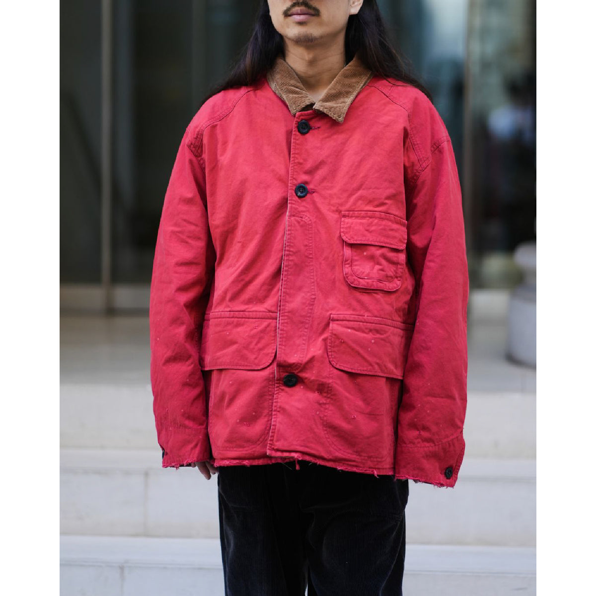 REVERSIBLE WORK JACKET