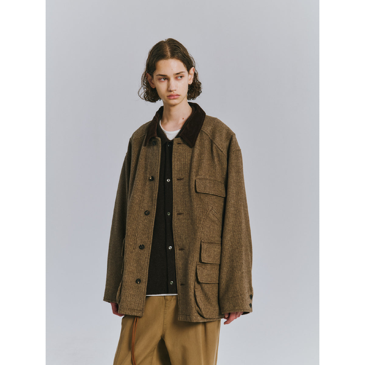WOOL BLANKET HUNTING JACKET