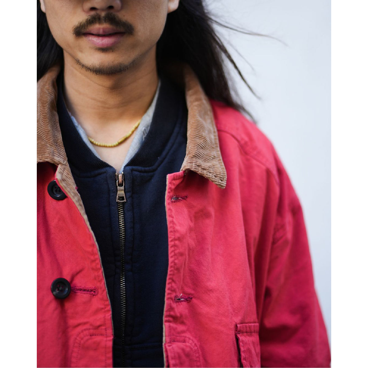 REVERSIBLE WORK JACKET