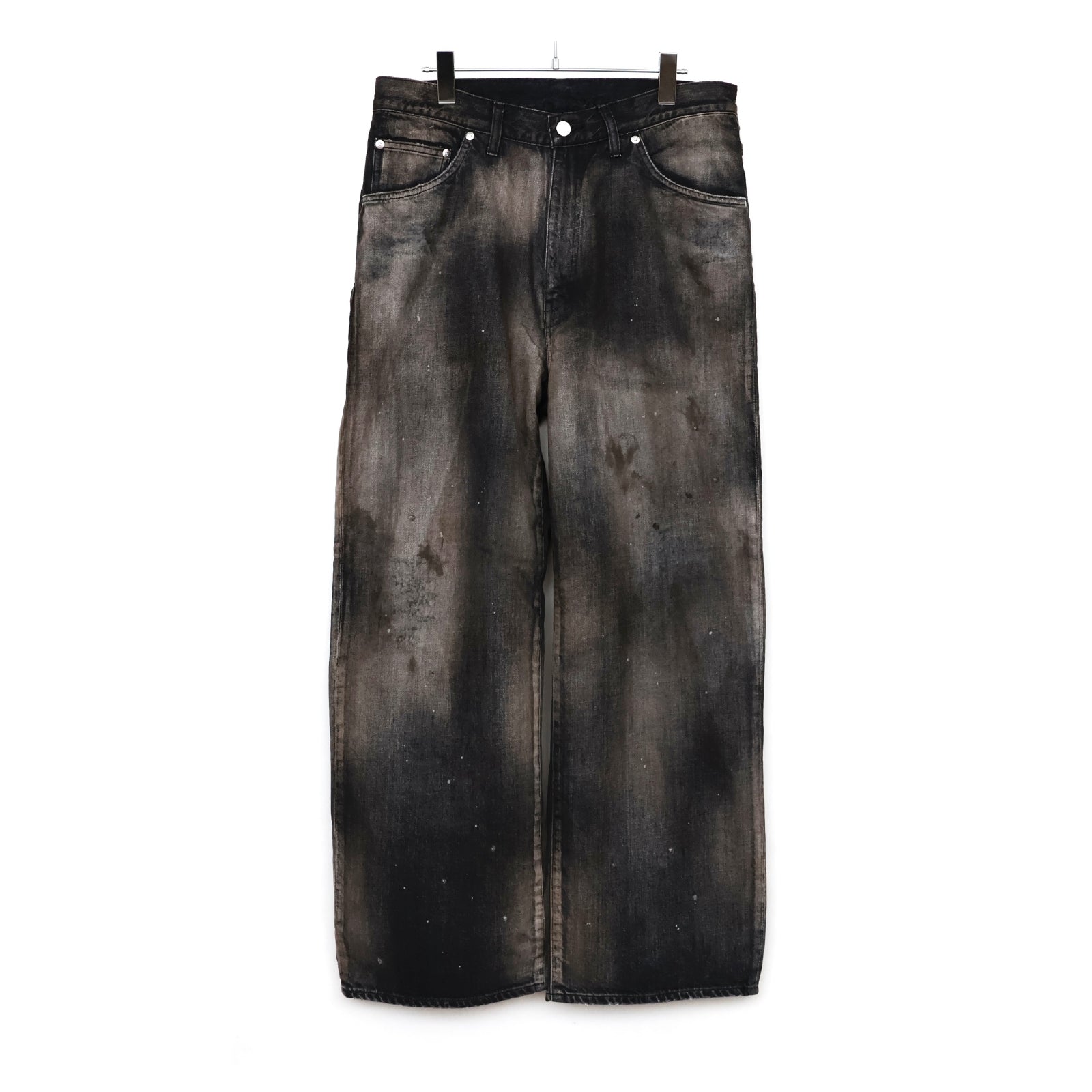AGING MIDDLE STRAIGHT 5P DENIM PANTS