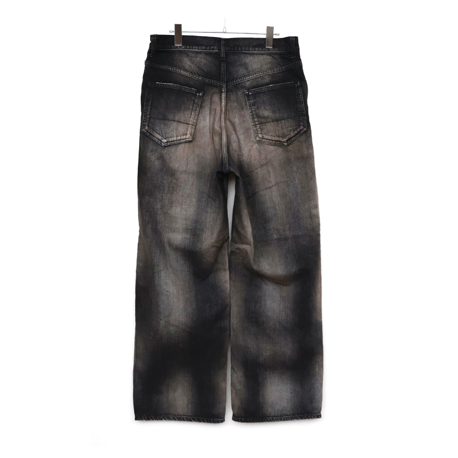 AGING MIDDLE STRAIGHT 5P DENIM PANTS