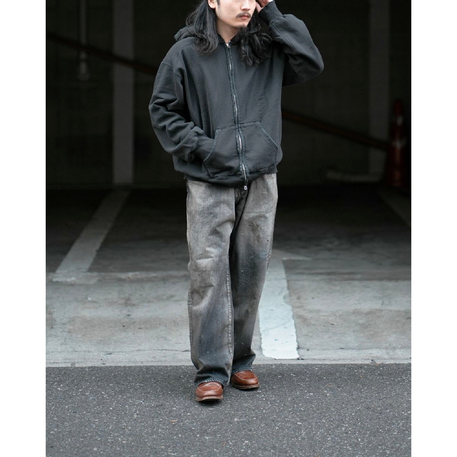 モデル：163cm　着用サイズ：1