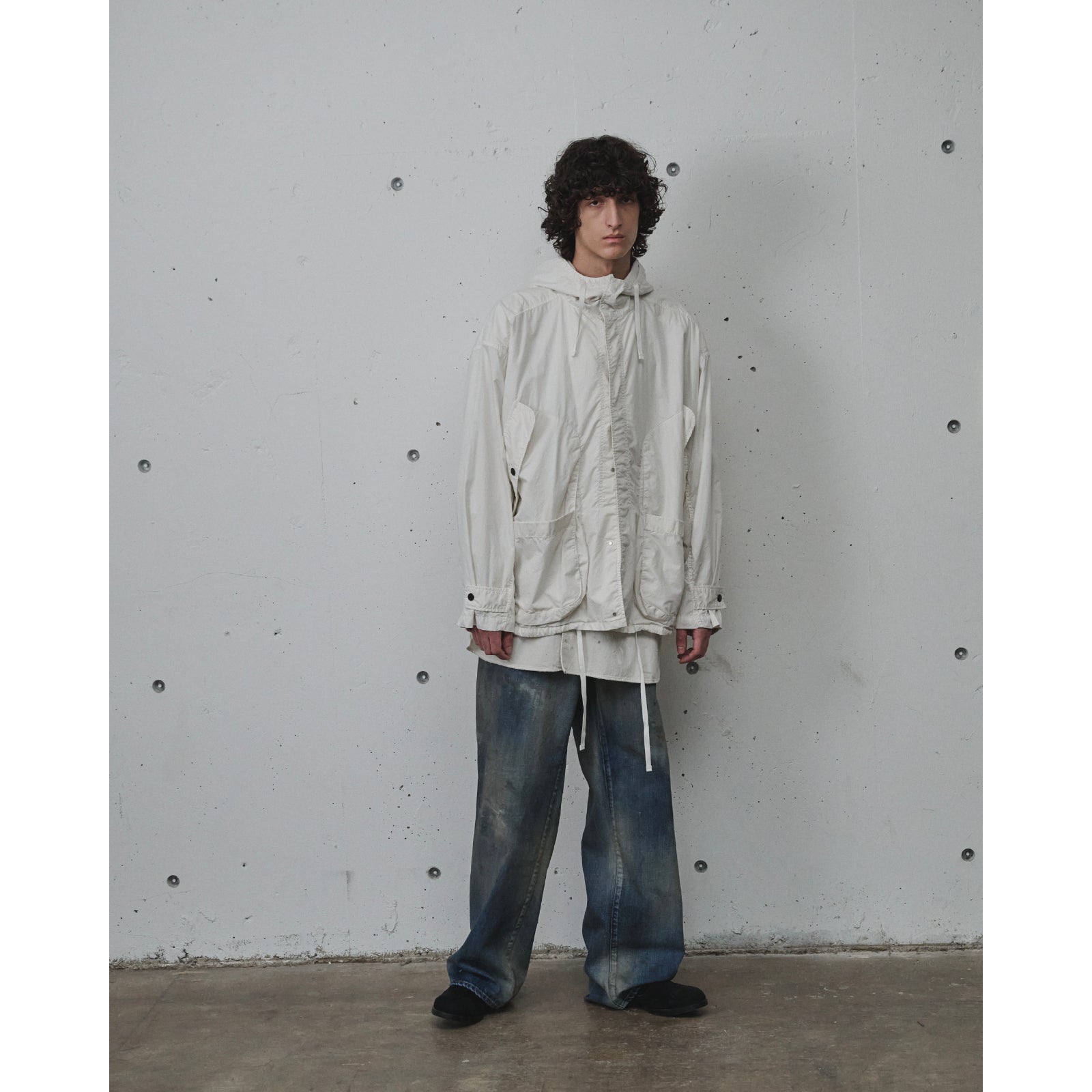 AGING MIDDLE STRAIGHT 5P DENIM PANTS | ref. / Web Store