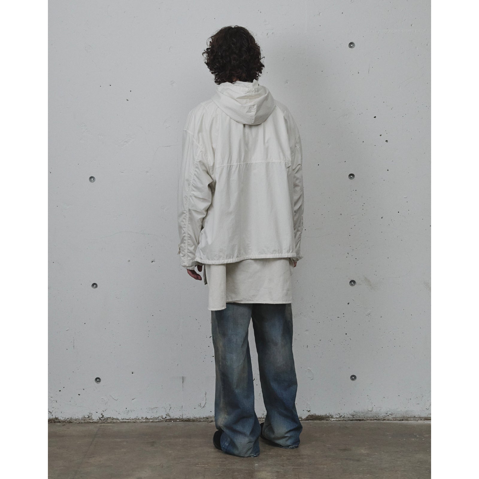AGING MIDDLE STRAIGHT 5P DENIM PANTS