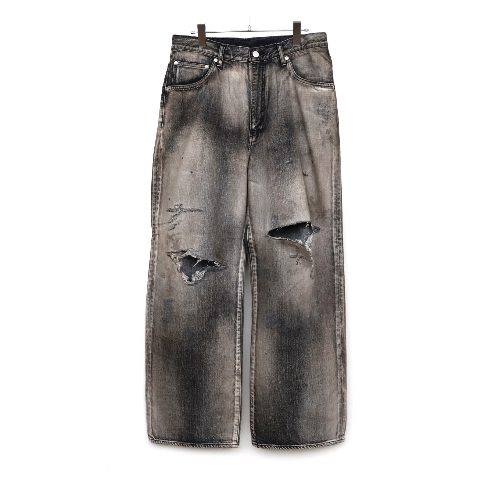 CRASH MIDDLE STRAIGHT 5P DENIM PANTS - ref. / Web Store