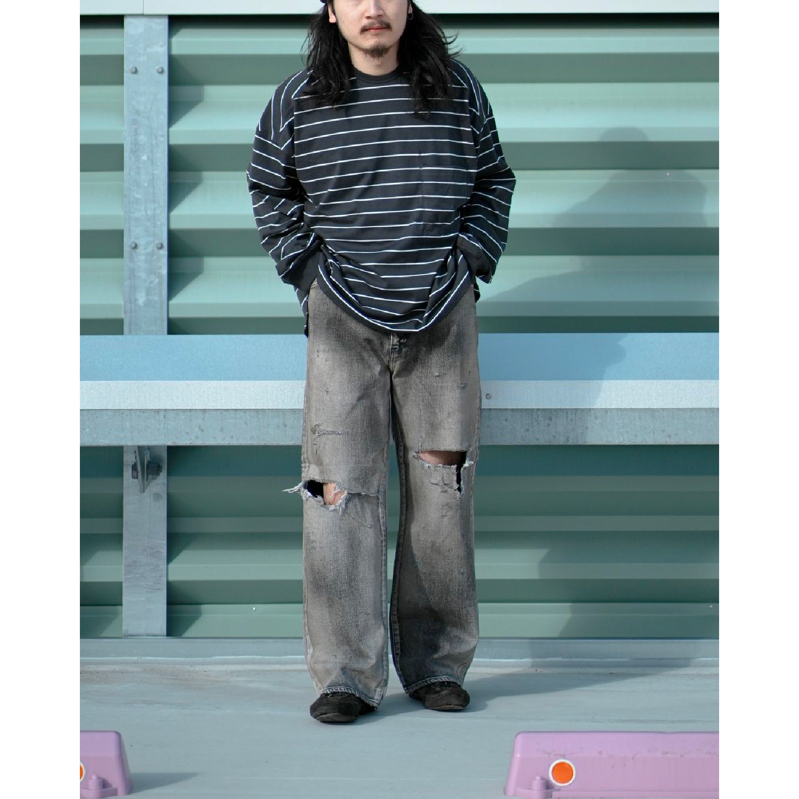モデル：163cm　着用サイズ：1