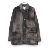 DENIM COVERALL BLACK