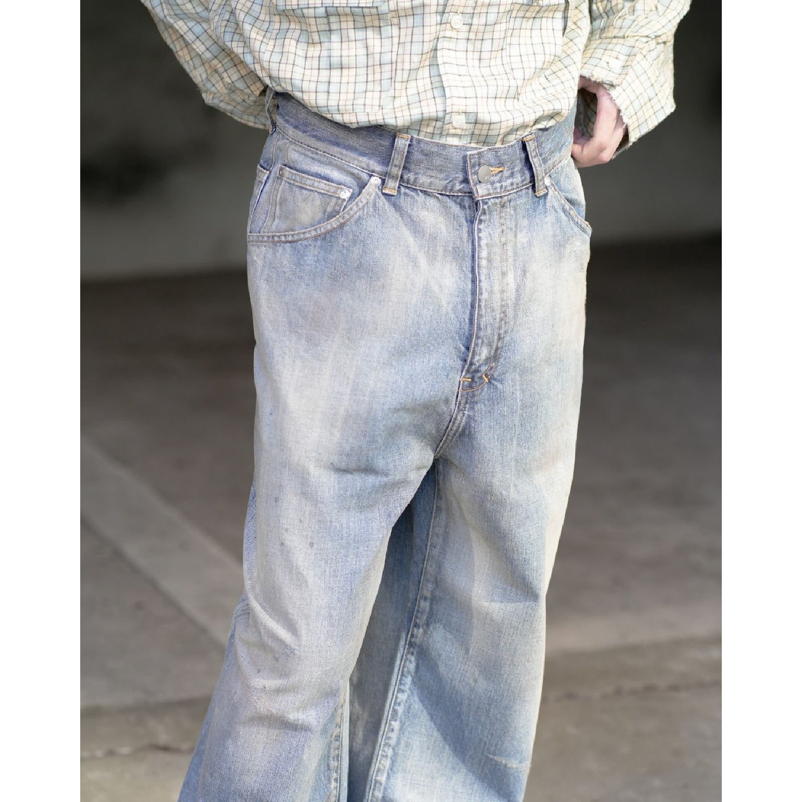 #01 MIDTAPERED 5P DENIM PANTS - ref. / Web Store