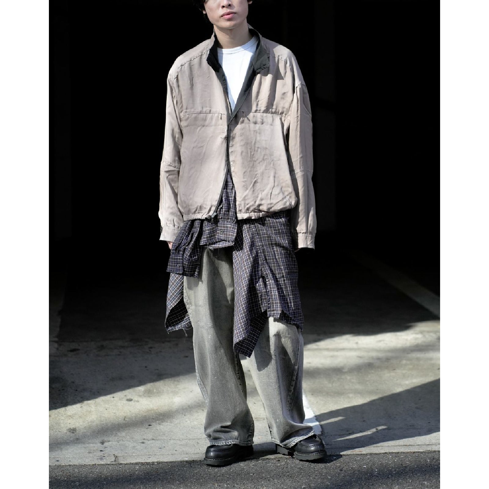 CUPRO REVERSIBLE JACKET - ref. / Web Store