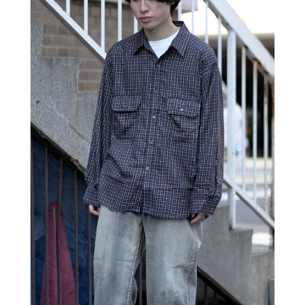 NEL CHECK OVER WORK SHIRT - ref. / Web Store