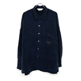 EMBROIDERED SOUVENIR SHIRT NAVY