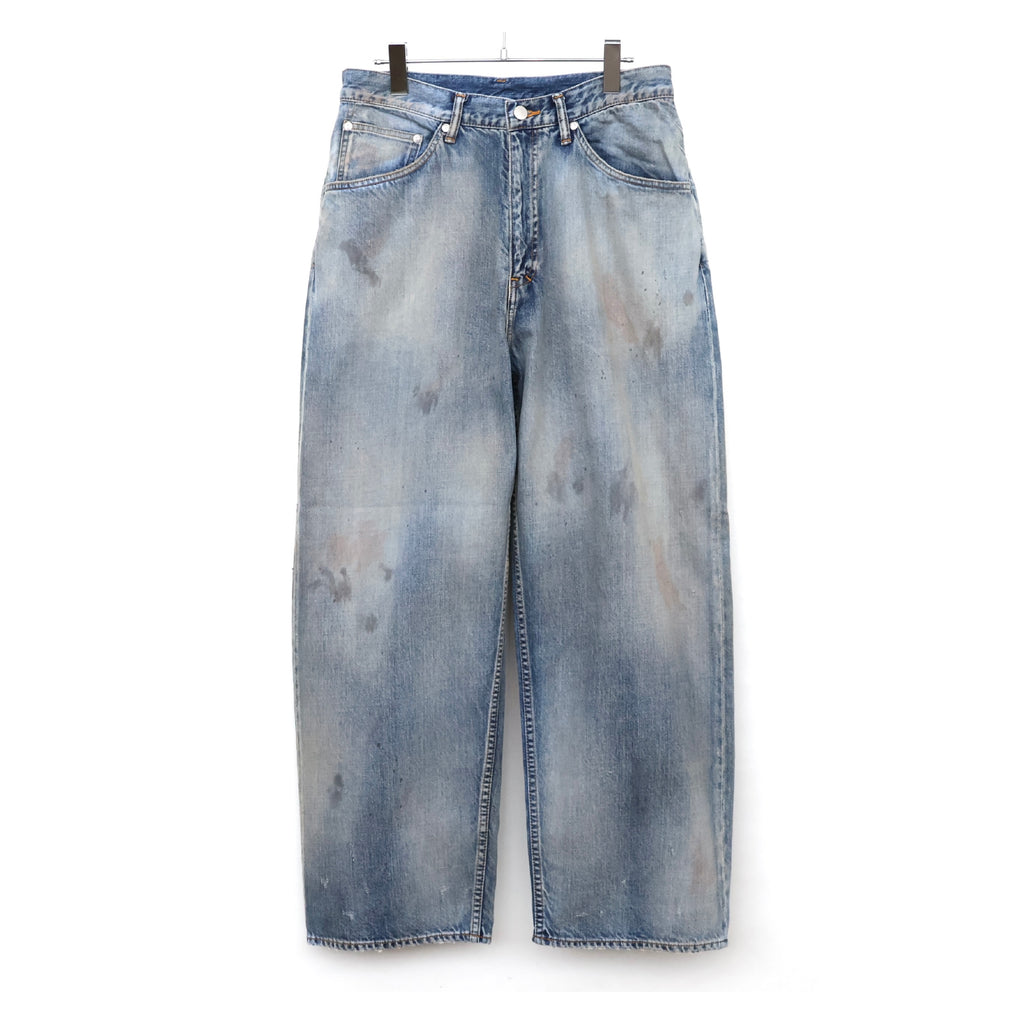 AGING STRAIGHT 5P DENIM PANTS