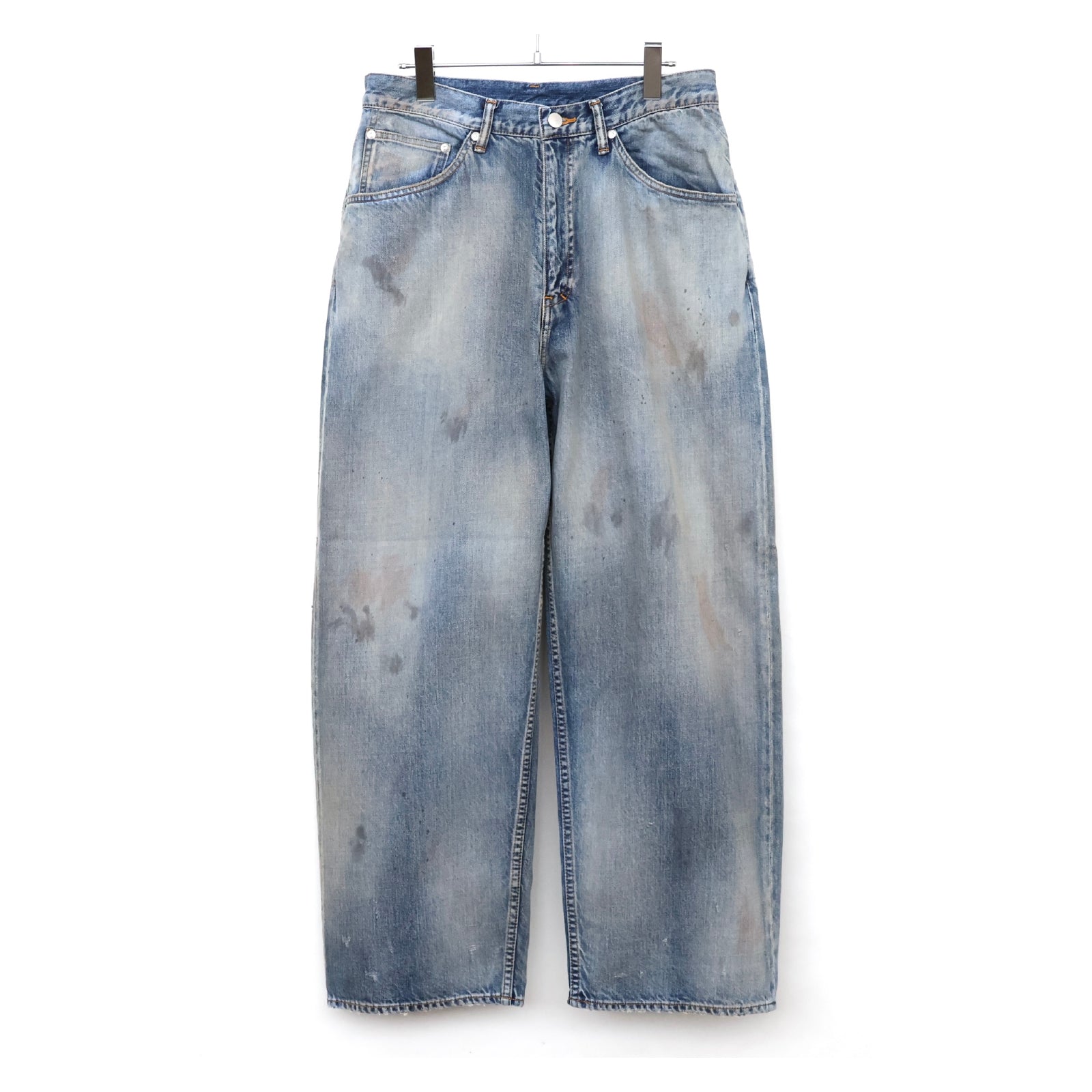 AGING STRAIGHT 5P DENIM PANTS