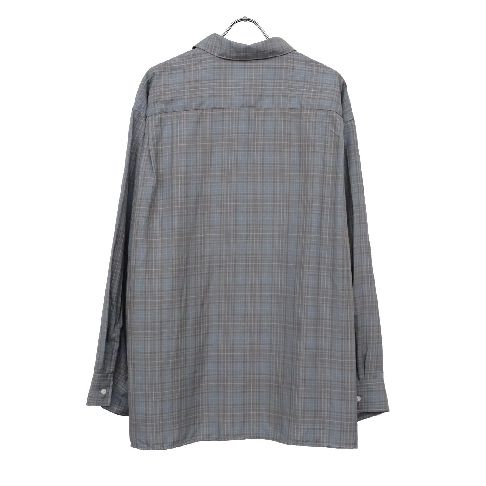 AGING RAYON CHECK SHIRT
