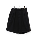 C/R DUCK SHORT PANTS BLACK