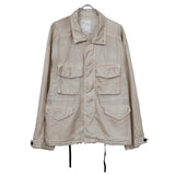 AGING FIELD JACKET WHITE
