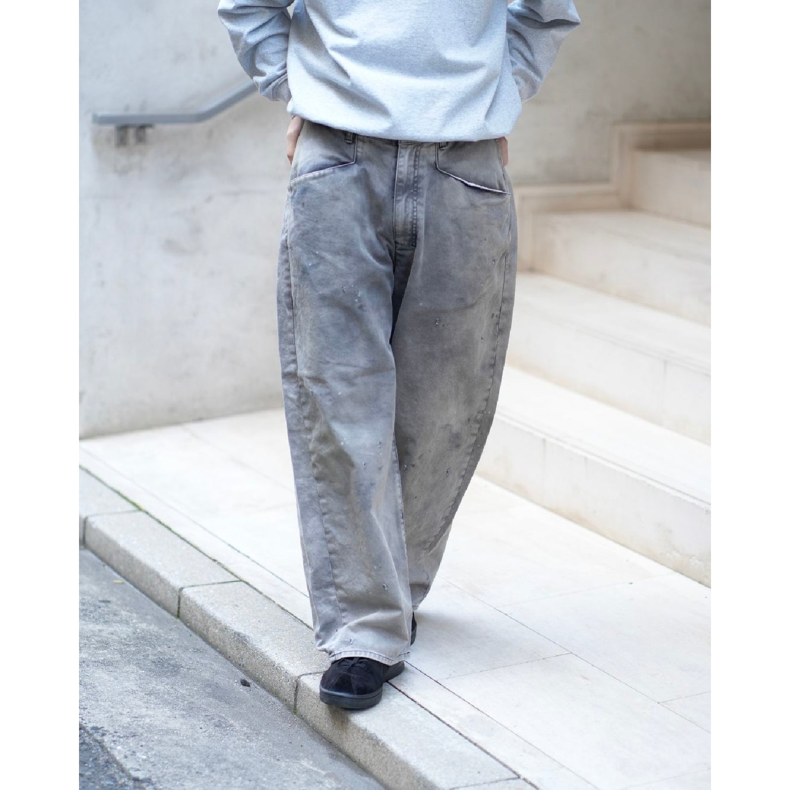 CHINO WIDE SLACKS