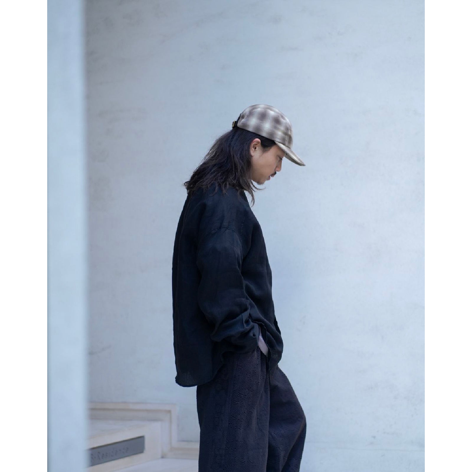100/S LINEN TAILORED SHIRT