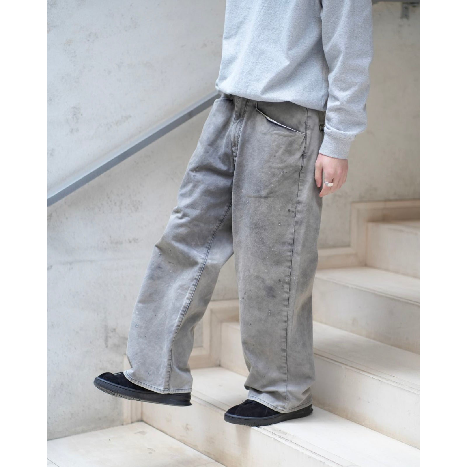 CHINO WIDE SLACKS