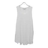 DAMAGE WAFFLE TANK WHITE
