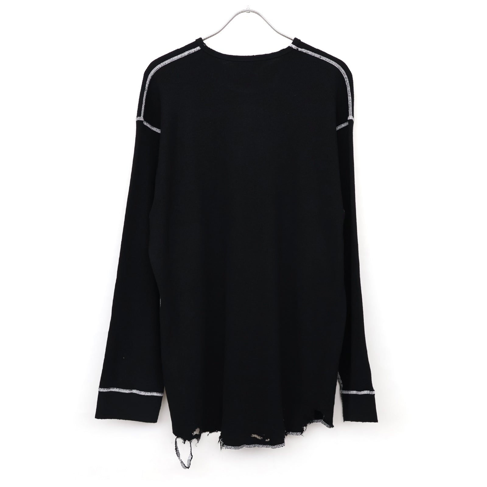 DAMAGE WAFFLE CREW LS T-SHIRT