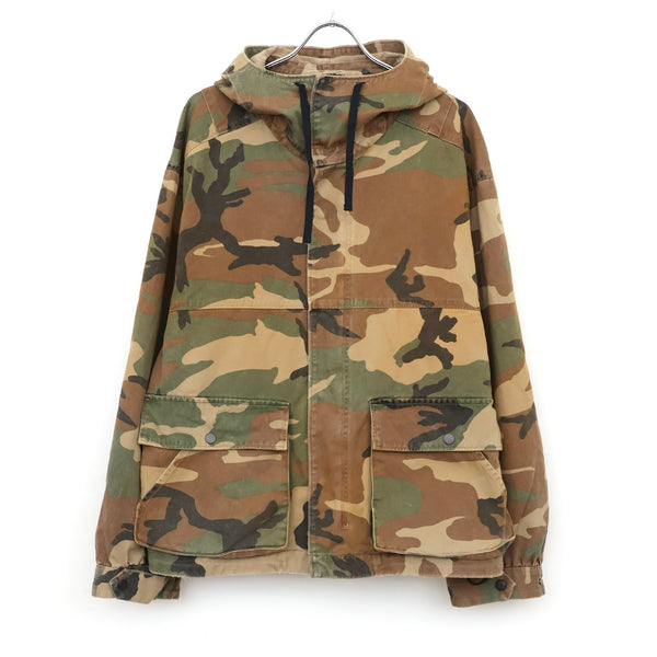 CAMO ZIPUP HOODIE