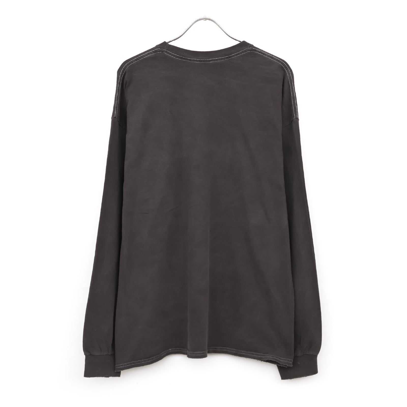 EMBROIDERY DYED LS T-SHIRT