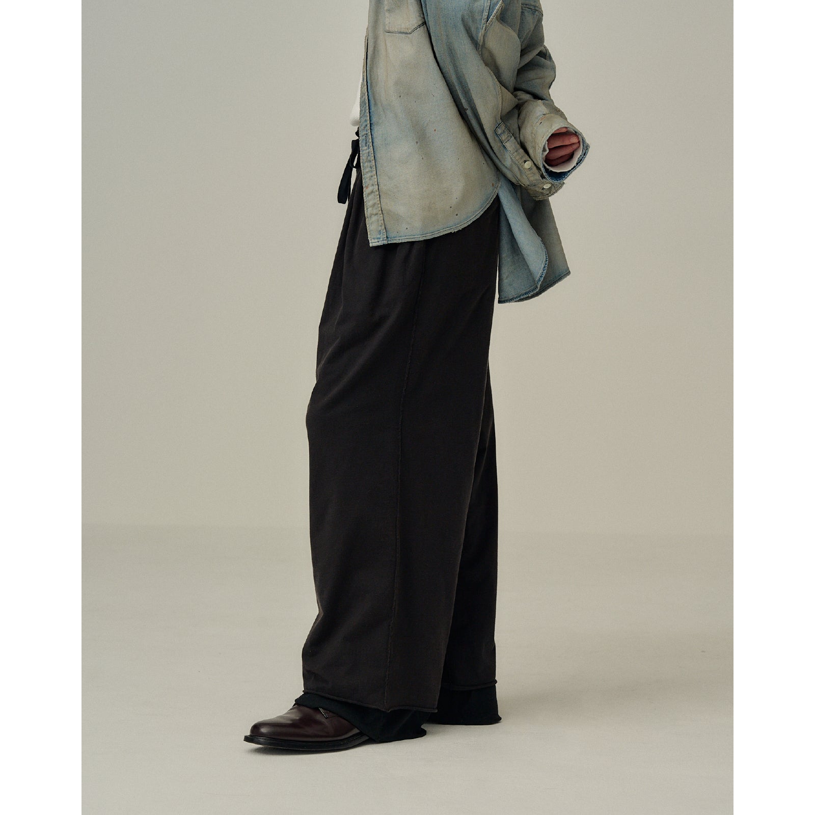 DRAPE WIDE EASY CUT SLACKS