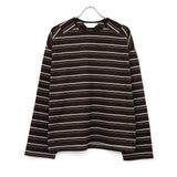 BORDER LS T-SHIRT BLACK