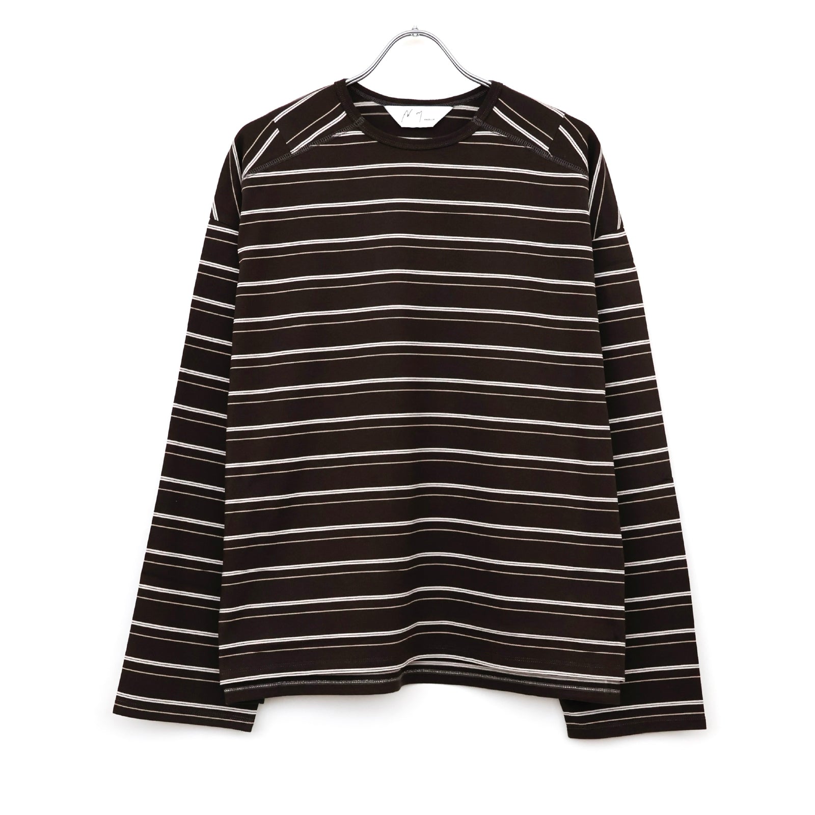 BORDER LS T-SHIRT