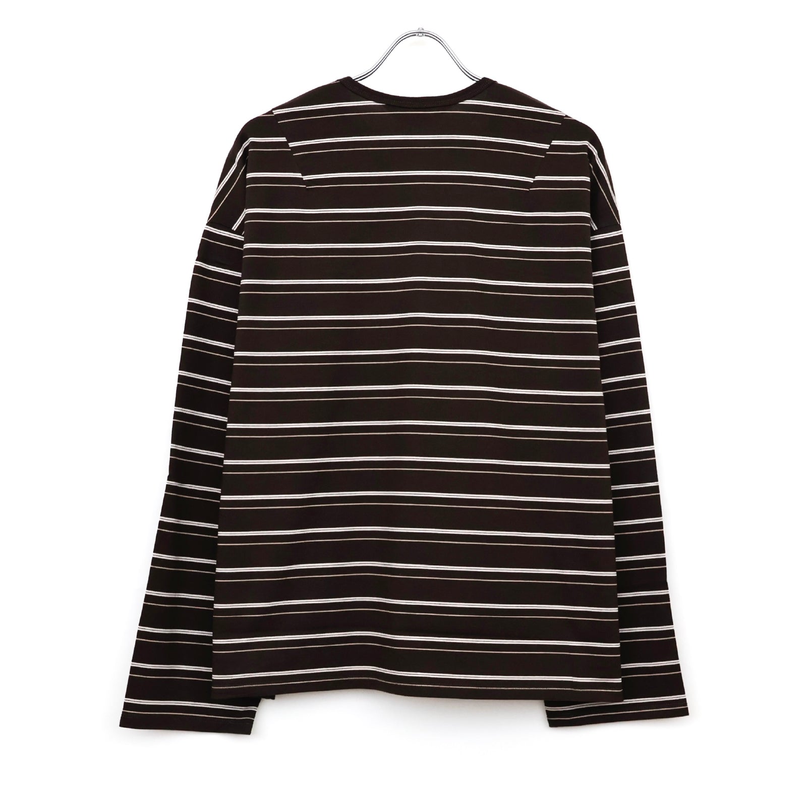 BORDER LS T-SHIRT