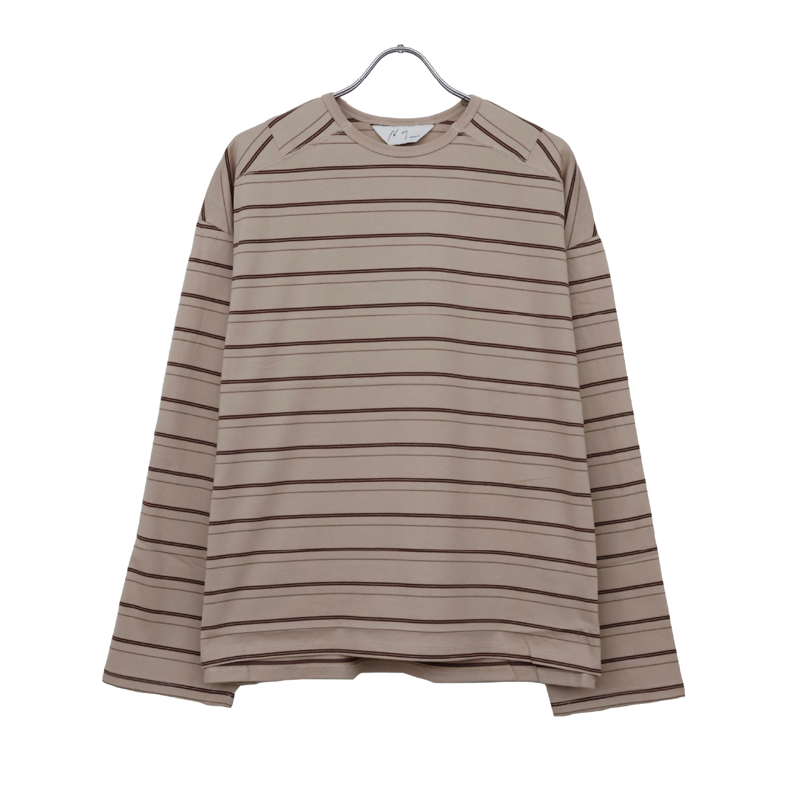 BORDER LS T-SHIRT