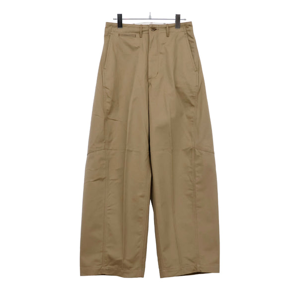 BARREL LEG CHINO TROUSERS