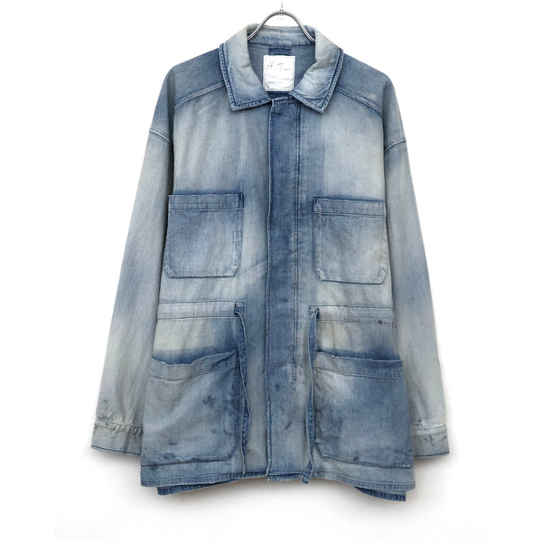 AGING DENIM SHIRT JACKET