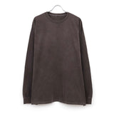 EMBROIDERY DYED LS BROWN