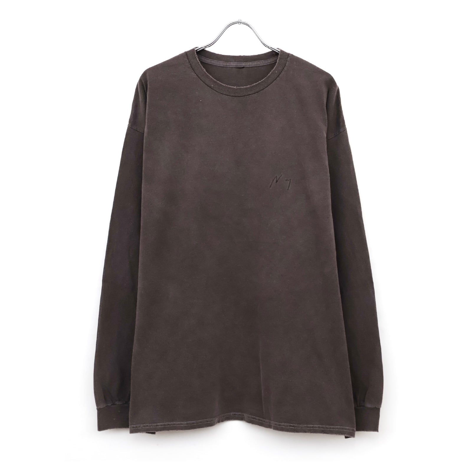 EMBROIDERY DYED LS