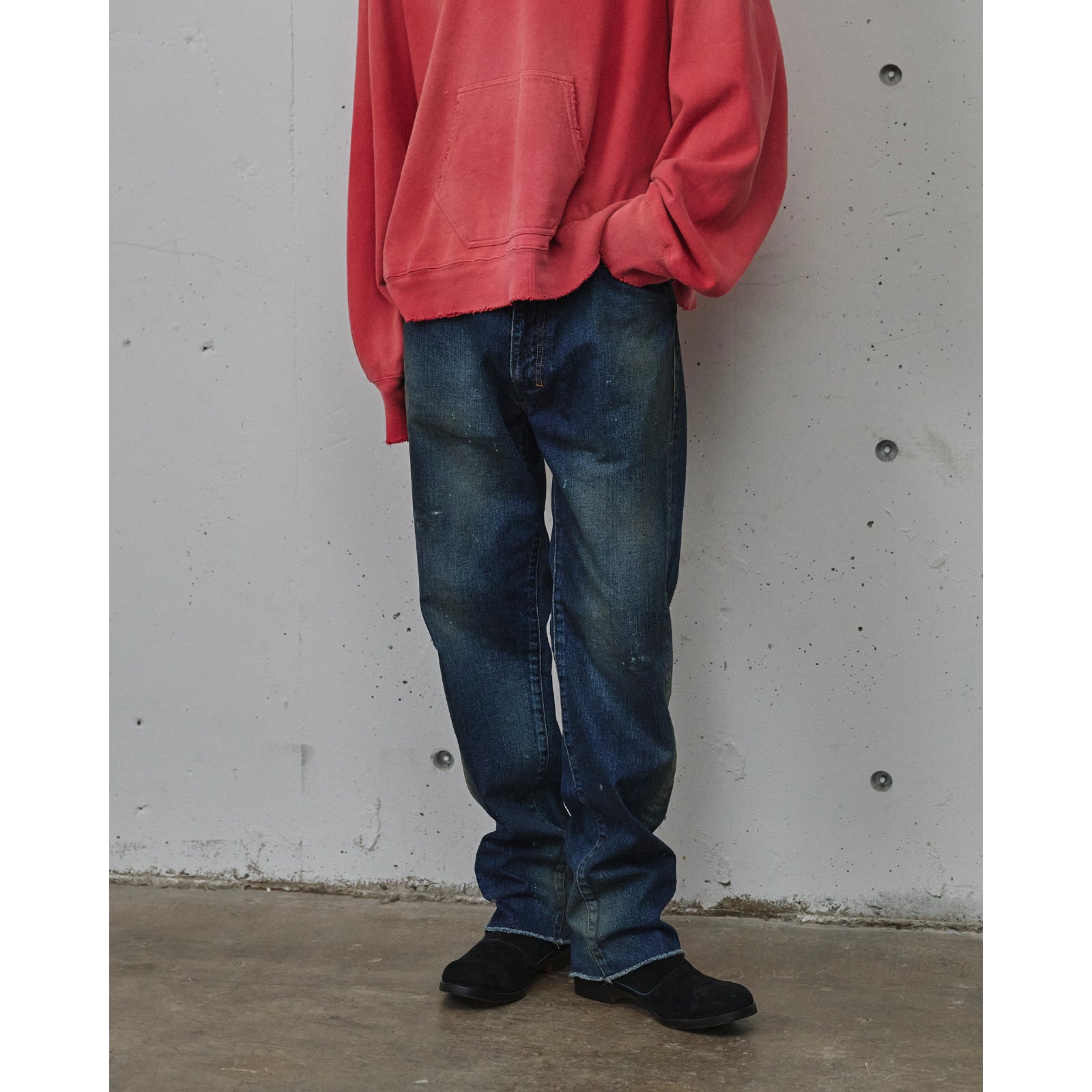 #07 SLIM STRAIGHT 5P DENIM PANTS - ref. / Web Store