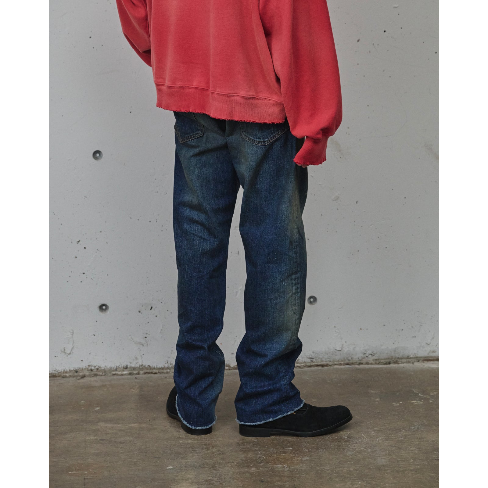 #07 SLIM STRAIGHT 5P DENIM PANTS - ref. / Web Store
