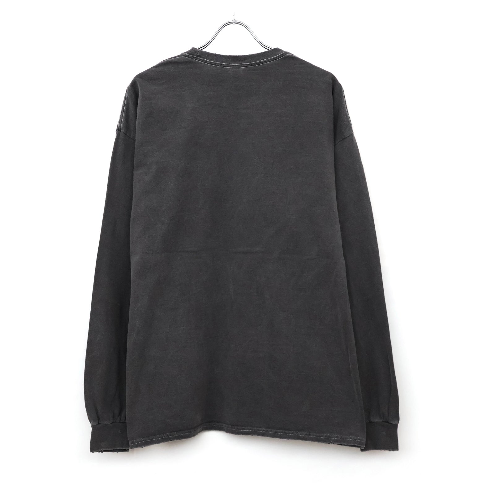 EMBROIDERY DYED LS T-SHIRT