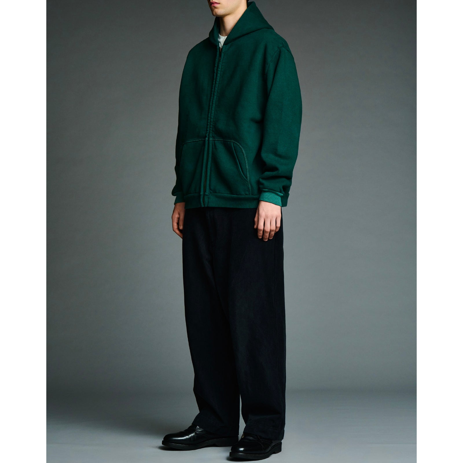 Vintage Zip Sweat Hoodie