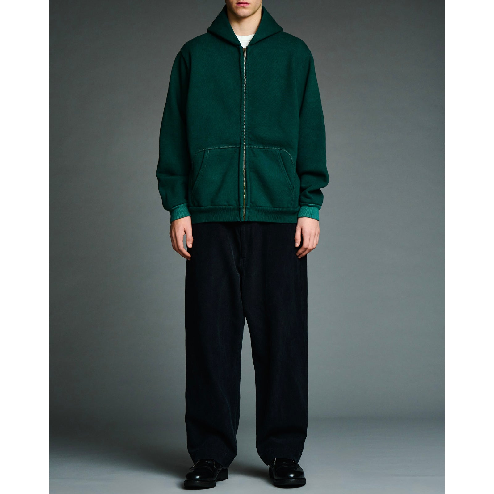 Vintage Zip Sweat Hoodie