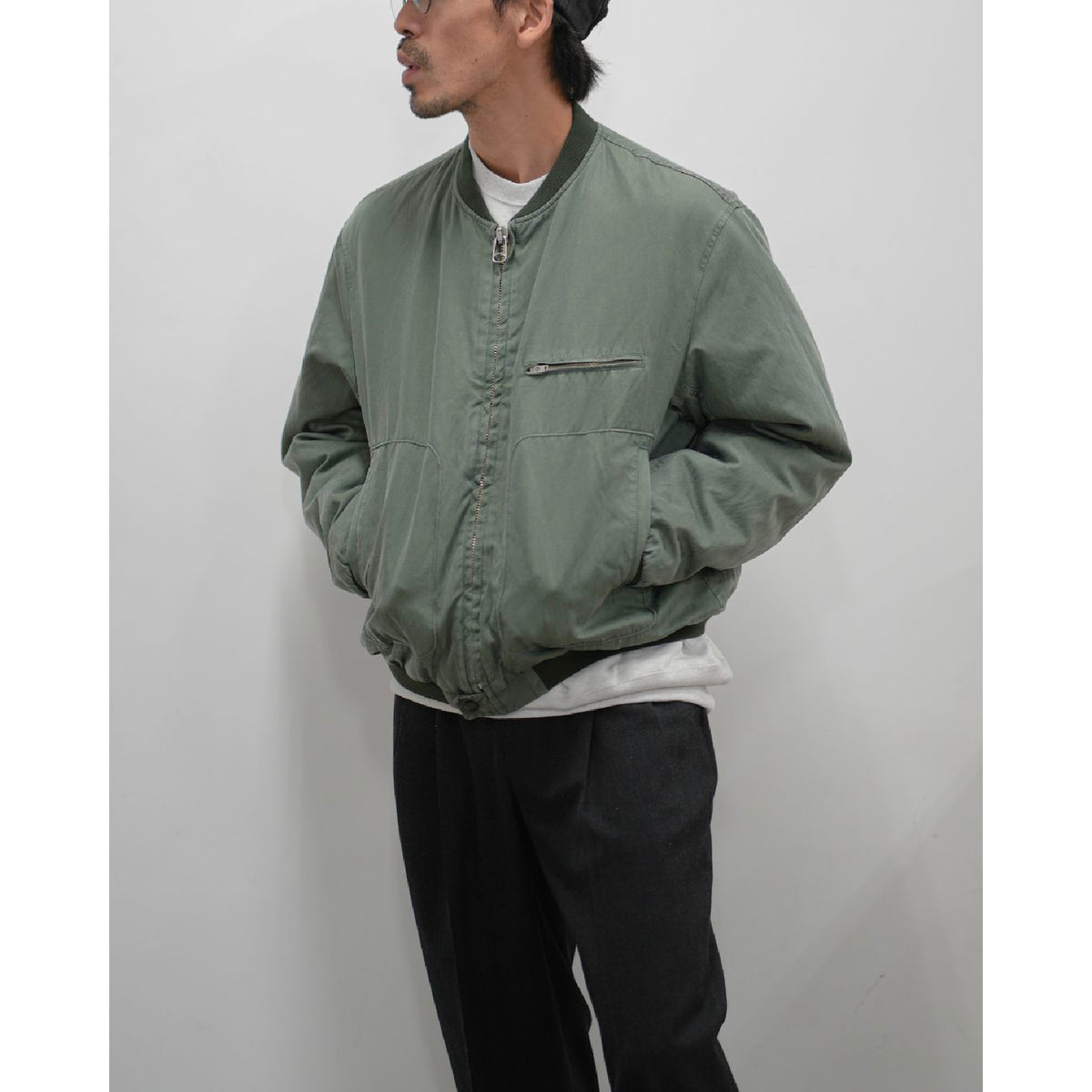 Vintage Silk Air Force Jacket