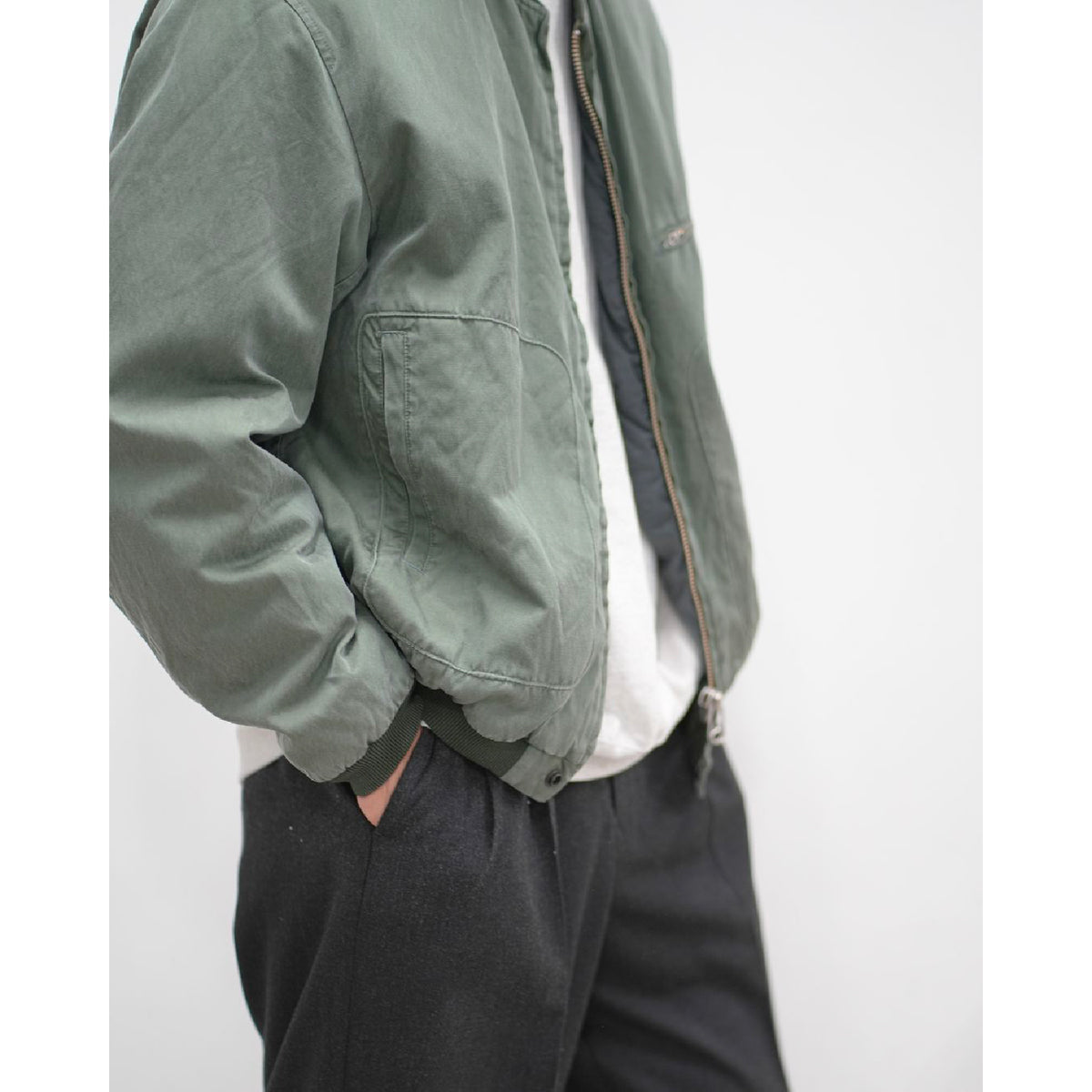Vintage Silk Air Force Jacket