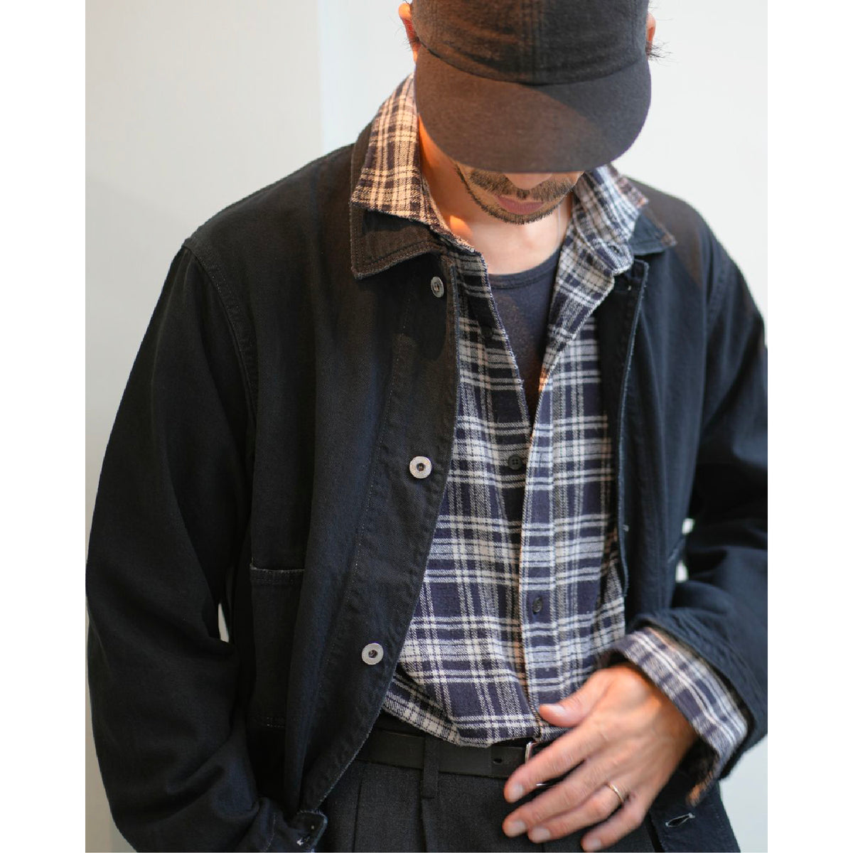 Vintage Denim Chore Jacket