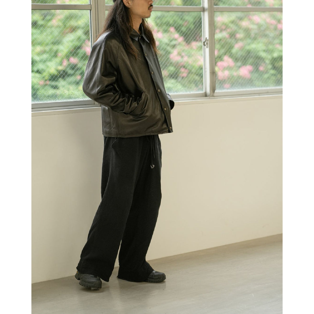 Leather Coach Jacket