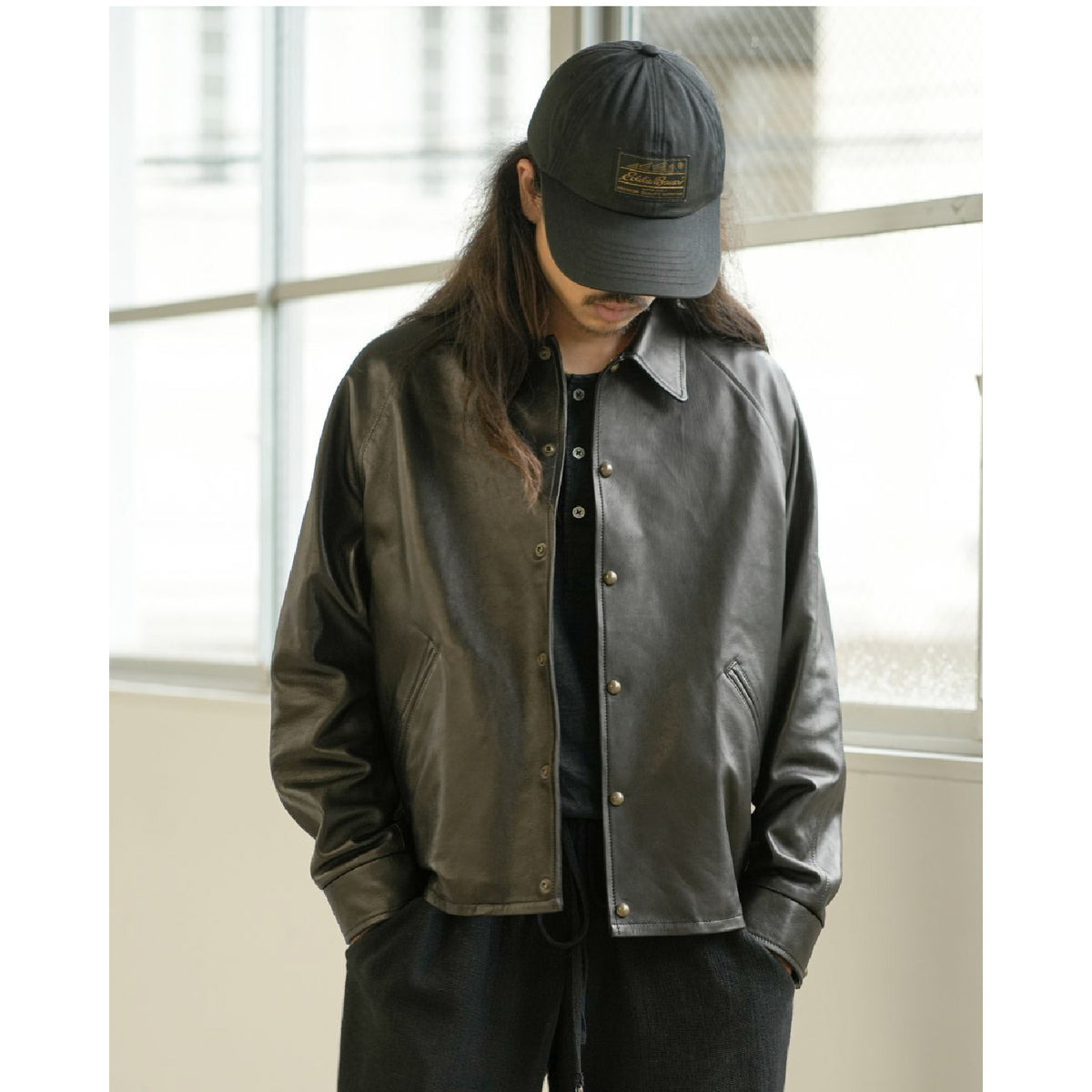 Leather Coach Jacket